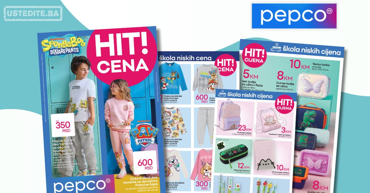 Pepco katalog ŠKOLA 7-20.8.2025.