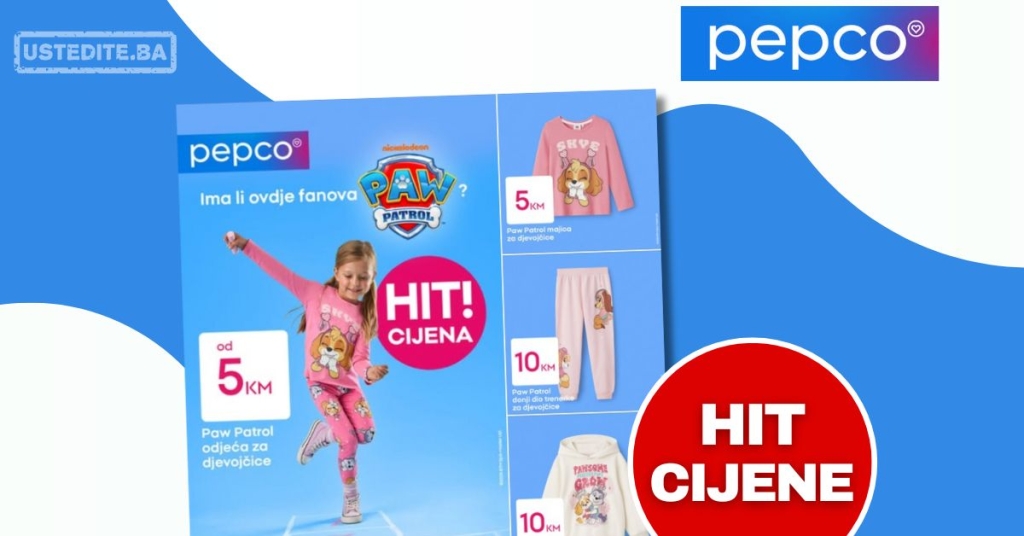 Pepco ODJEĆA ZA DJEVOJČICE 7-20.8.2025.