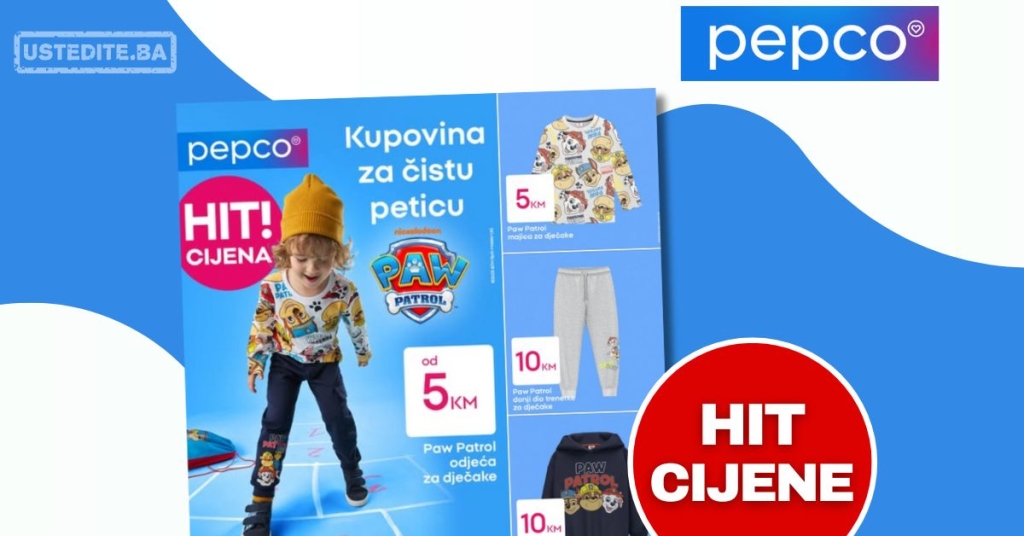 Pepco ODJEĆA ZA DJEČAKE 7-20.8.2025.