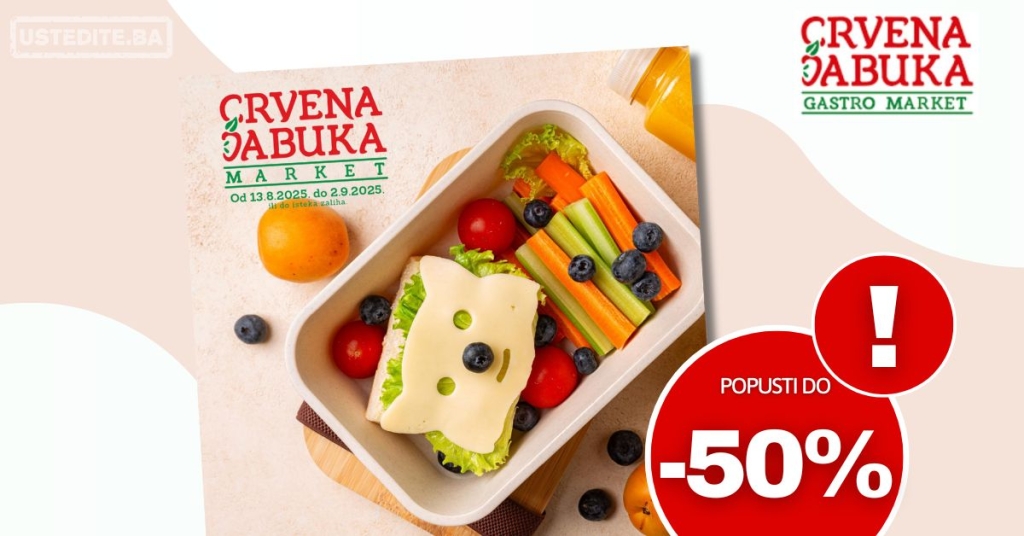 Crvena jabuka katalog 13.8-2.9.2025.