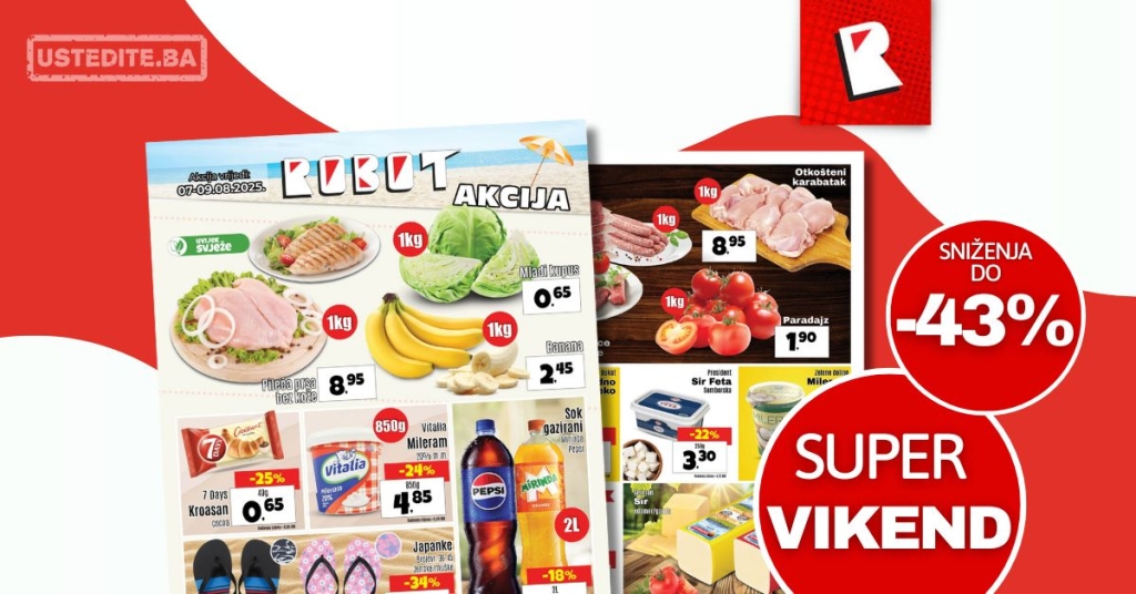 Robot vikend akcija 7-9.8.2025.