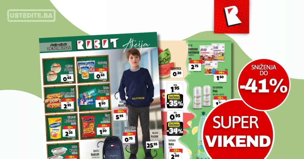 Robot vikend akcija 28-30.8.2025.