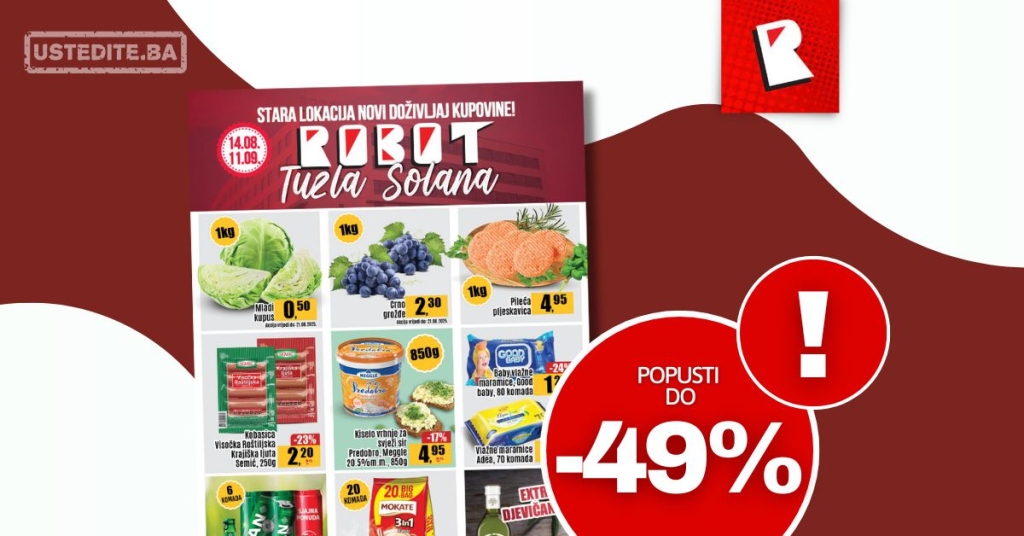 Robot akcija TUZLA/SOLANA 14.8-11.9.2025.