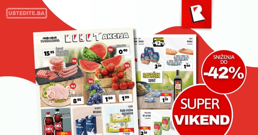 Robot vikend akcija 14-16.8.2025.