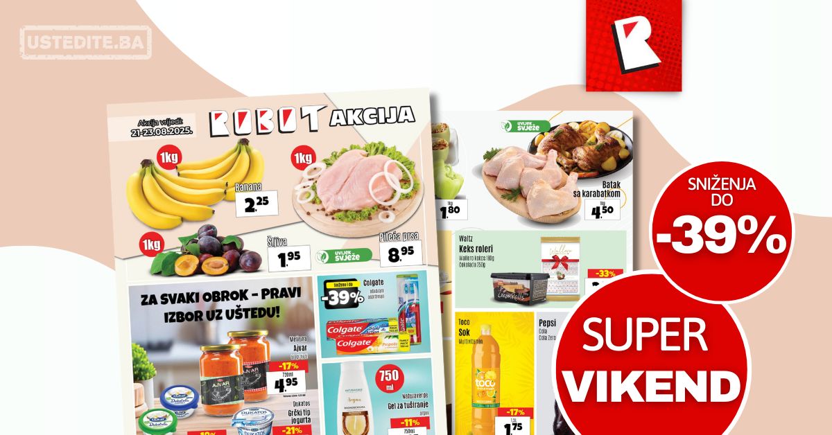 Robot vikend akcija 21-23.8.2025.