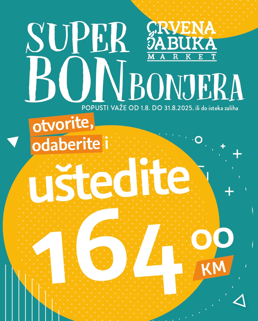 Crvena Jabuka katalog SUPER BONBONJERA 1-31.8.2025.