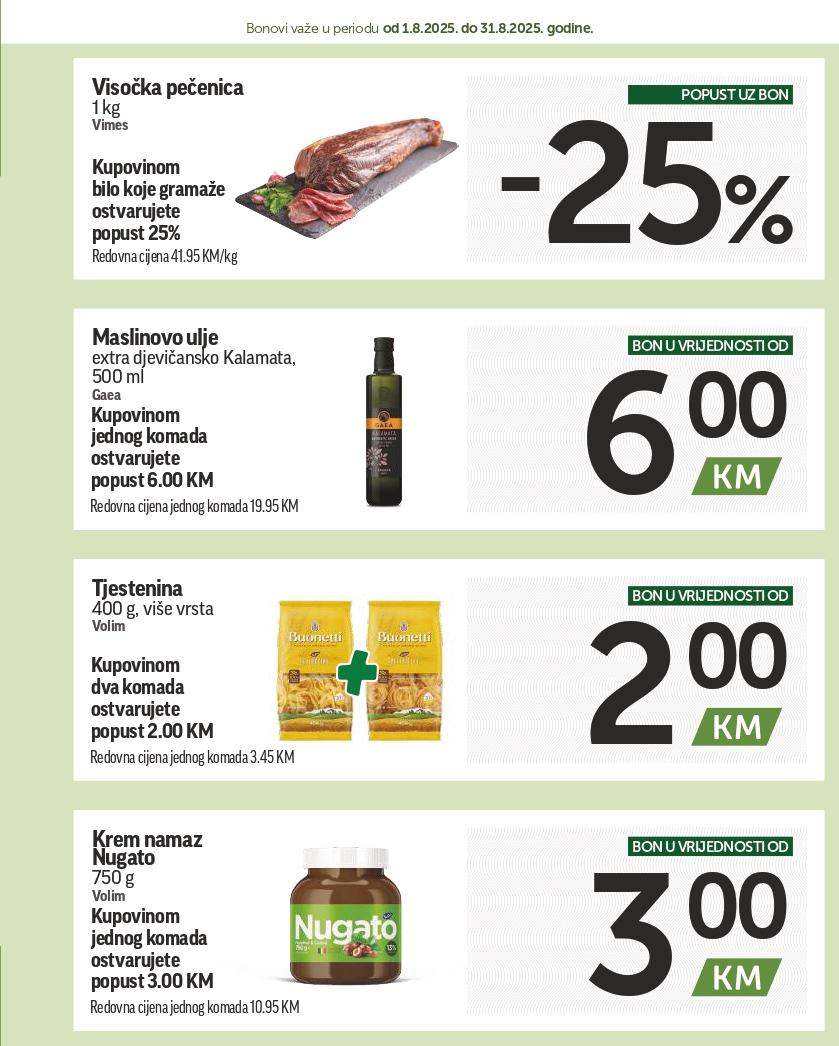 Crvena Jabuka katalog SUPER BONBONJERA 1-31.8.2025.