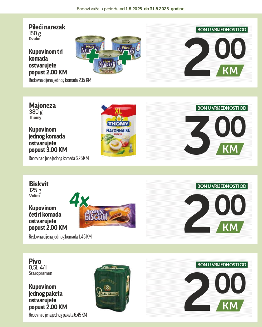 Crvena Jabuka katalog SUPER BONBONJERA 1-31.8.2025.