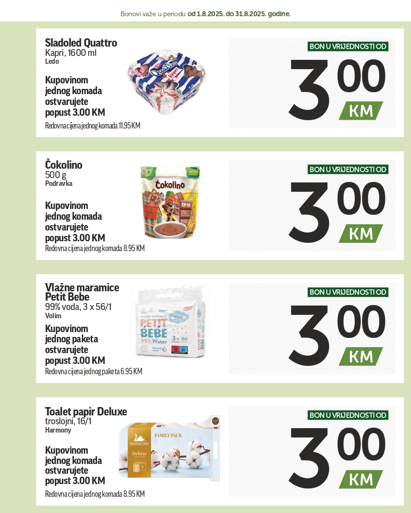 Crvena Jabuka katalog SUPER BONBONJERA 1-31.8.2025.