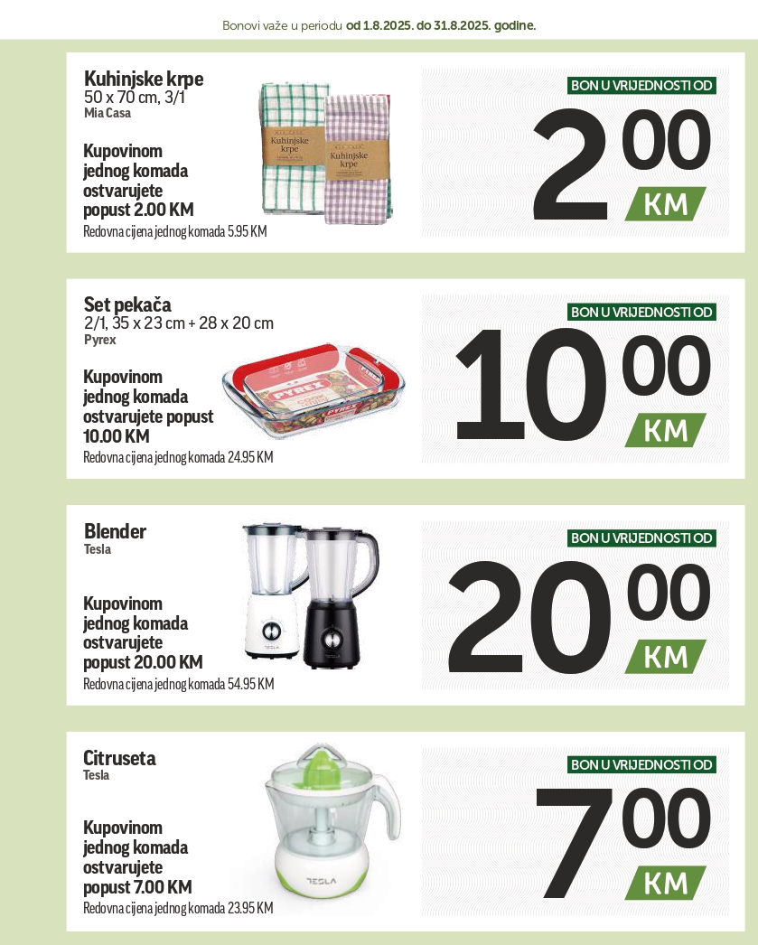 Crvena Jabuka katalog SUPER BONBONJERA 1-31.8.2025.