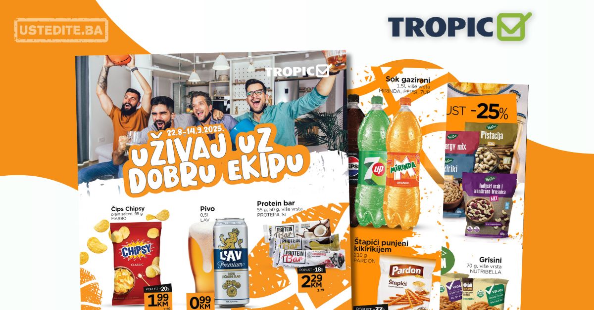 Tropic katalog EUROBASKET 22.8-14.9.2025.