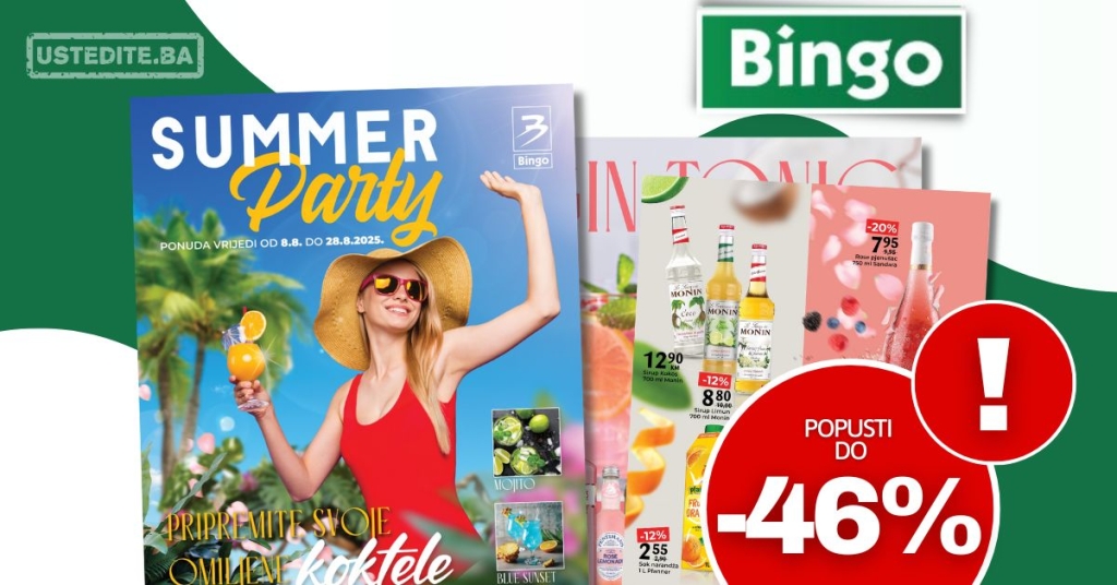 Bingo katalog SUMMER PARTY 8-28.8.2025.