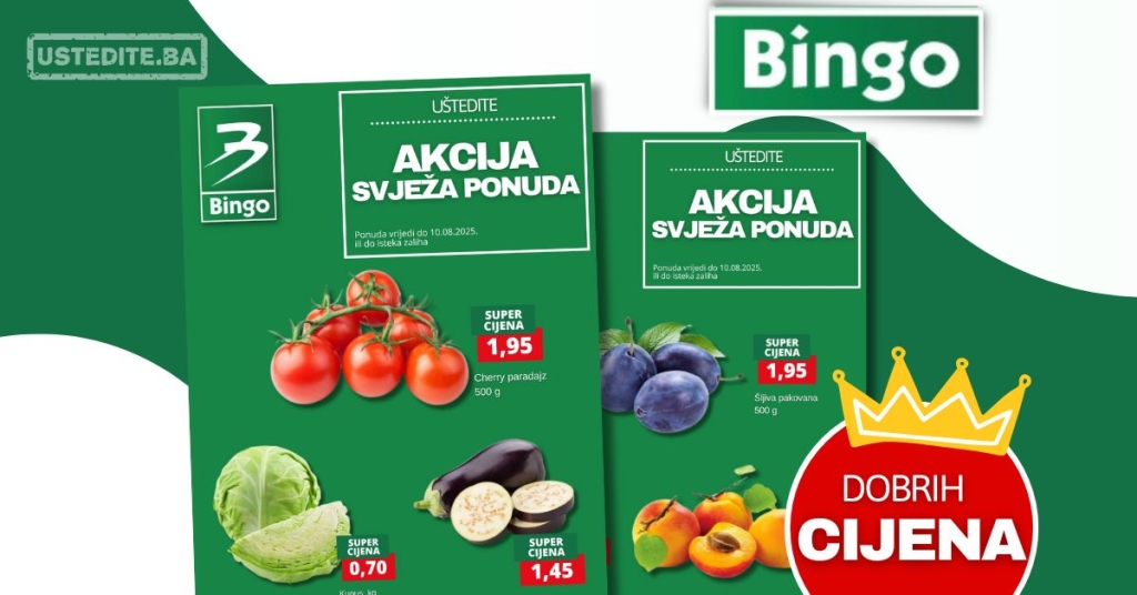 Bingo akcija SVJEŽA PONUDA