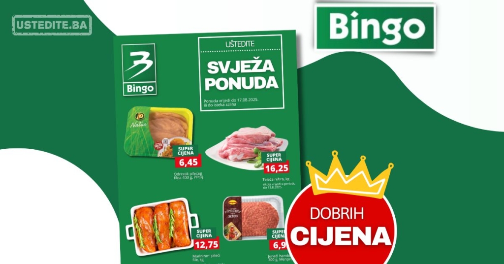 Bingo akcija SVJEŽA PONUDA