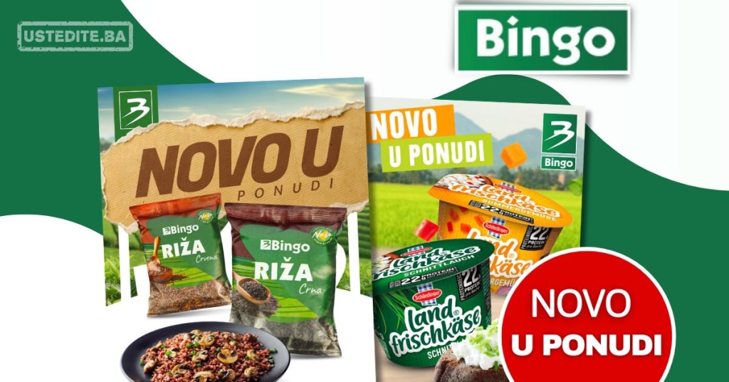 Bingo NOVO U PONUDI – od augusta 2025.