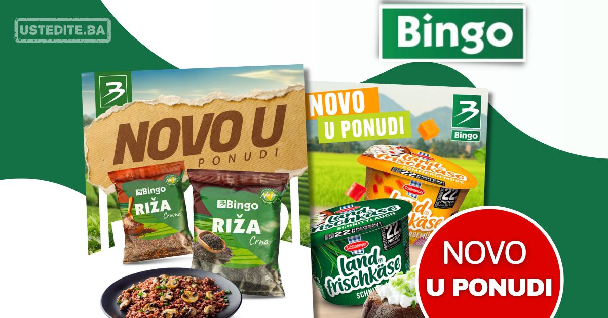 Bingo NOVO U PONUDI – od augusta 2025.