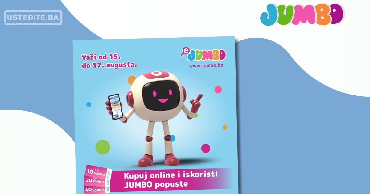Jumbo akcija SUPER POPUSTI 15-17.5.2025.