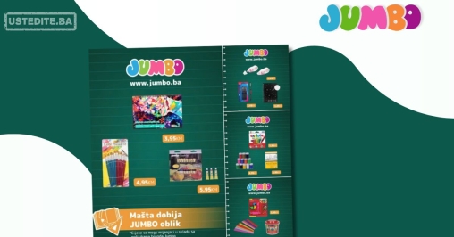 Jumbo akcija ŠKOLA avgust 2025.