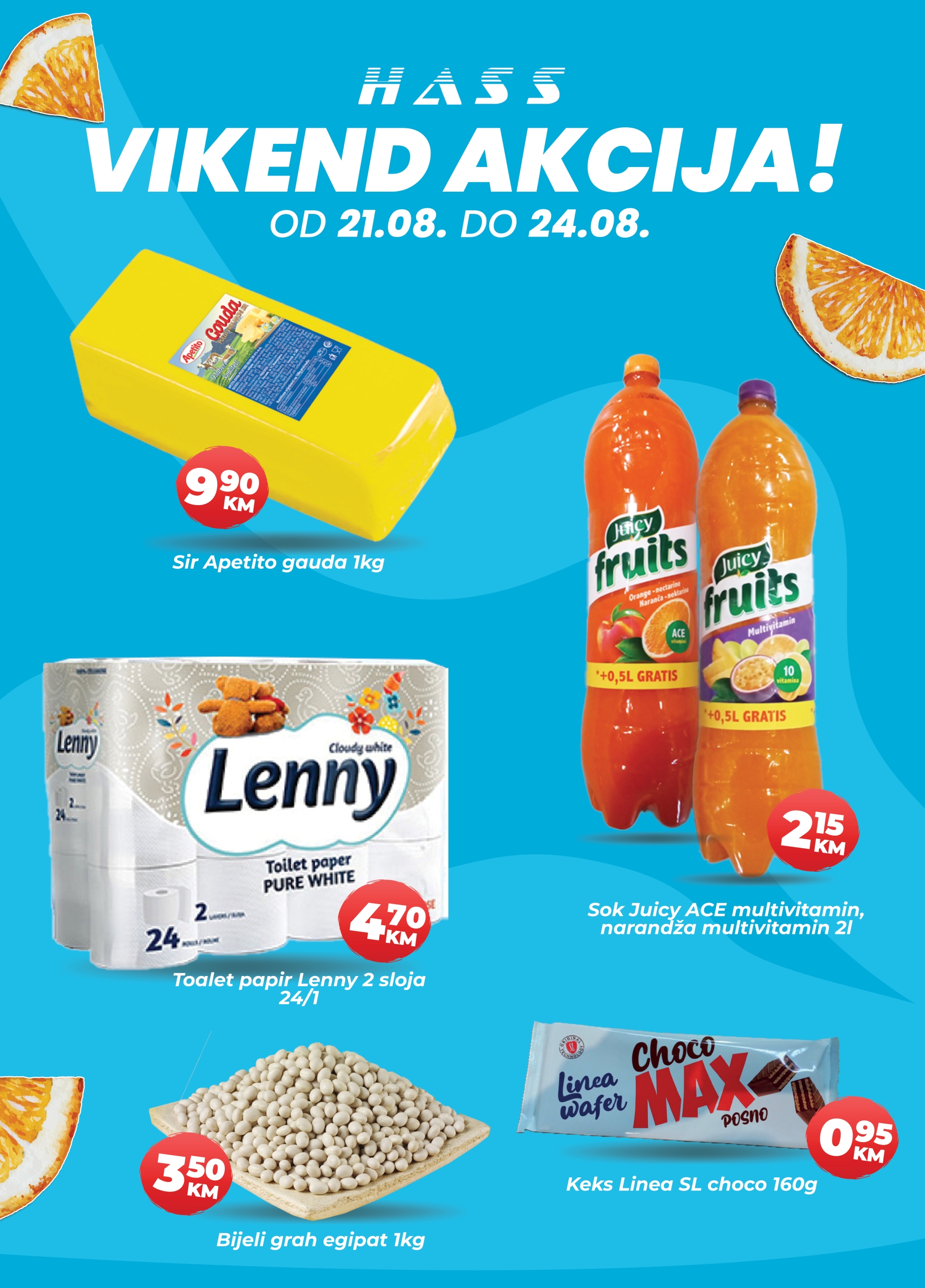 Has komerc vikend akcija 21-24.8.2025.