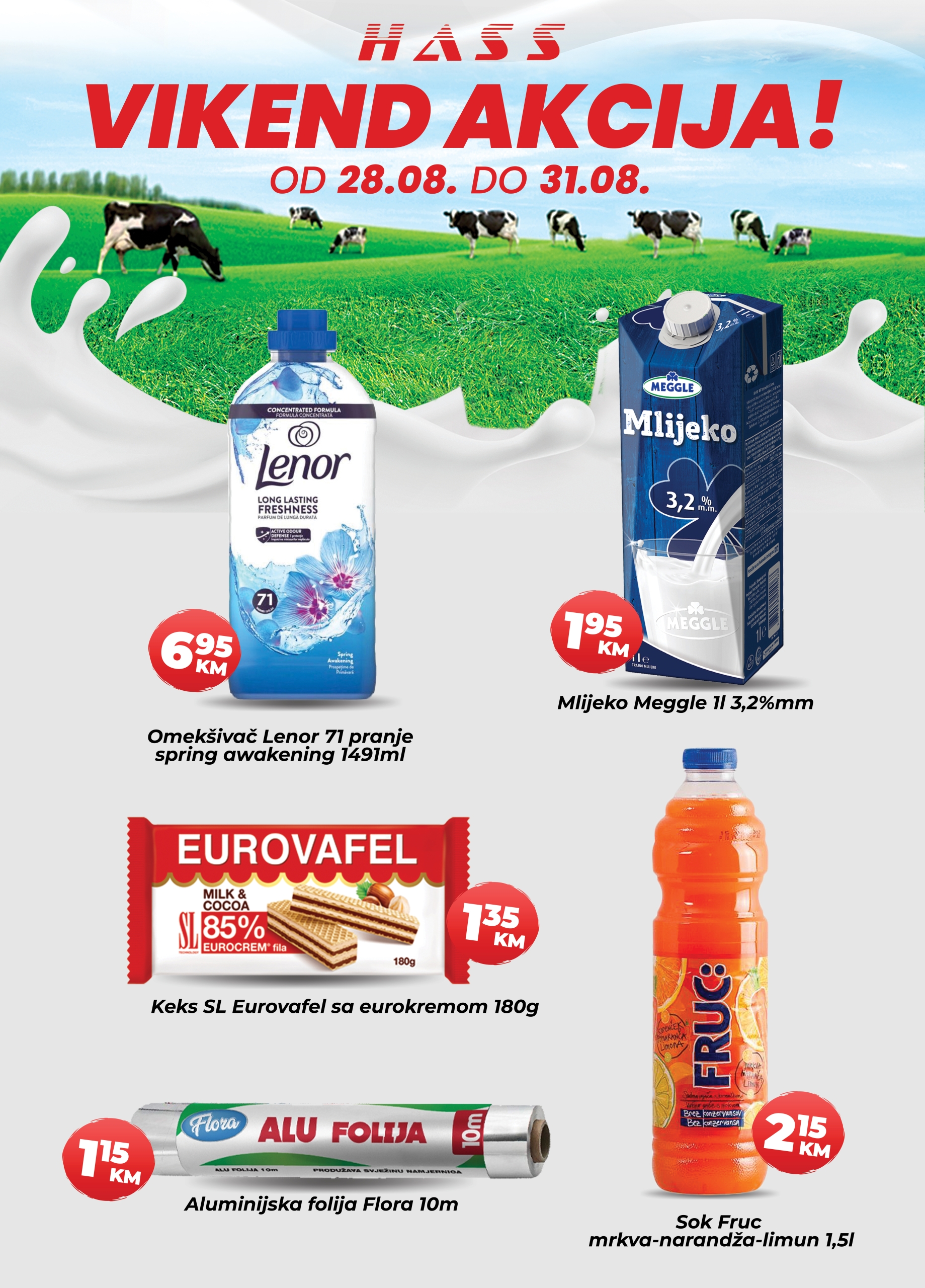 Has komerc vikend akcija 28-31.8.2025.