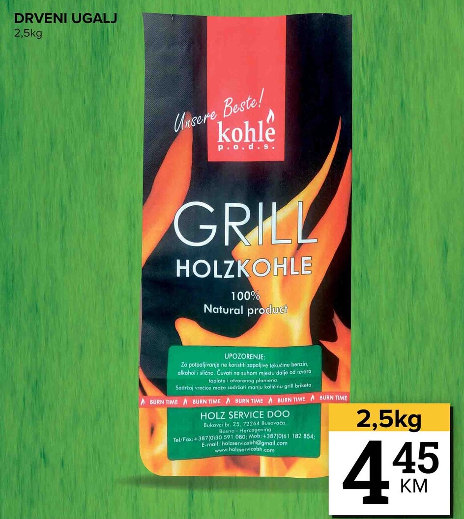 Konzum akcija SVE ZA ROŠTILJ 15-21.8.2025.