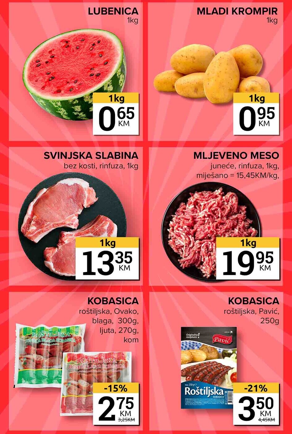 Konzum vikend akcija 14-18.8.2025. 