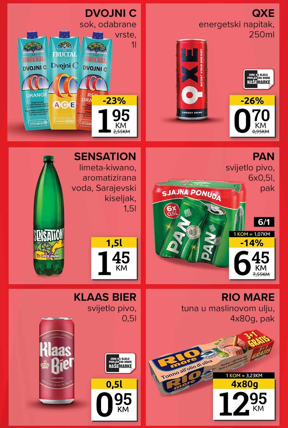 Konzum vikend akcija 7-11.8.2025.
