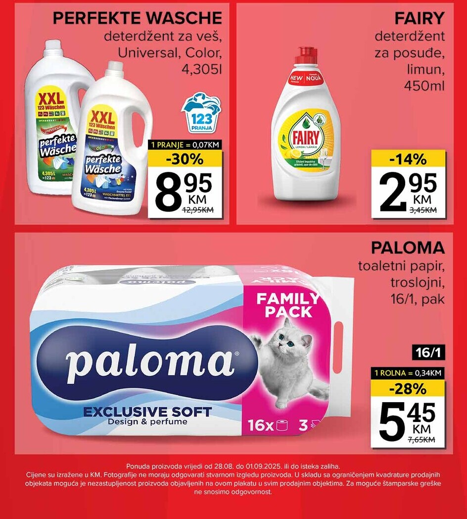 Konzum vikend akcija 28.8-1.9.2025.