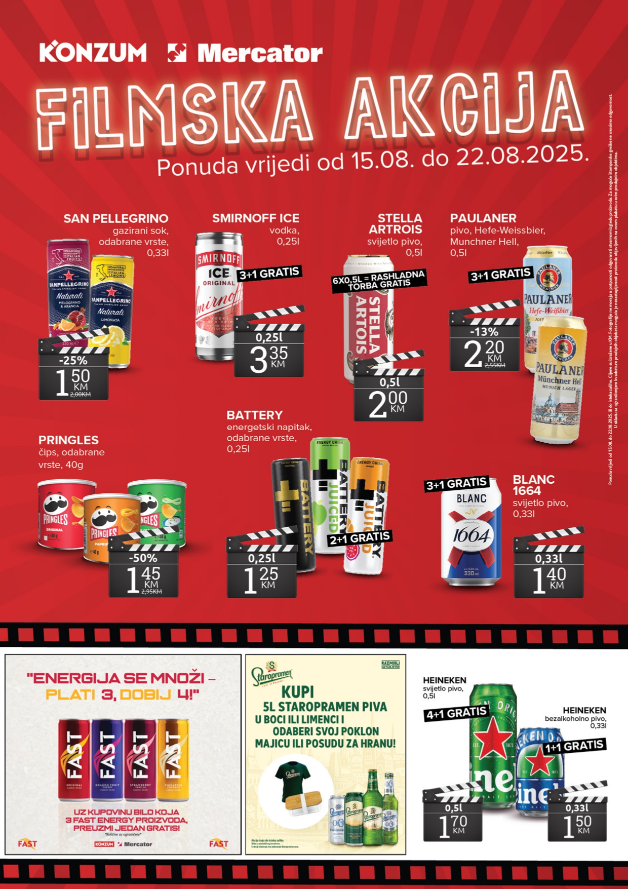Konzum katalog FILMSKA AKCIJA 15-22.8.2025.