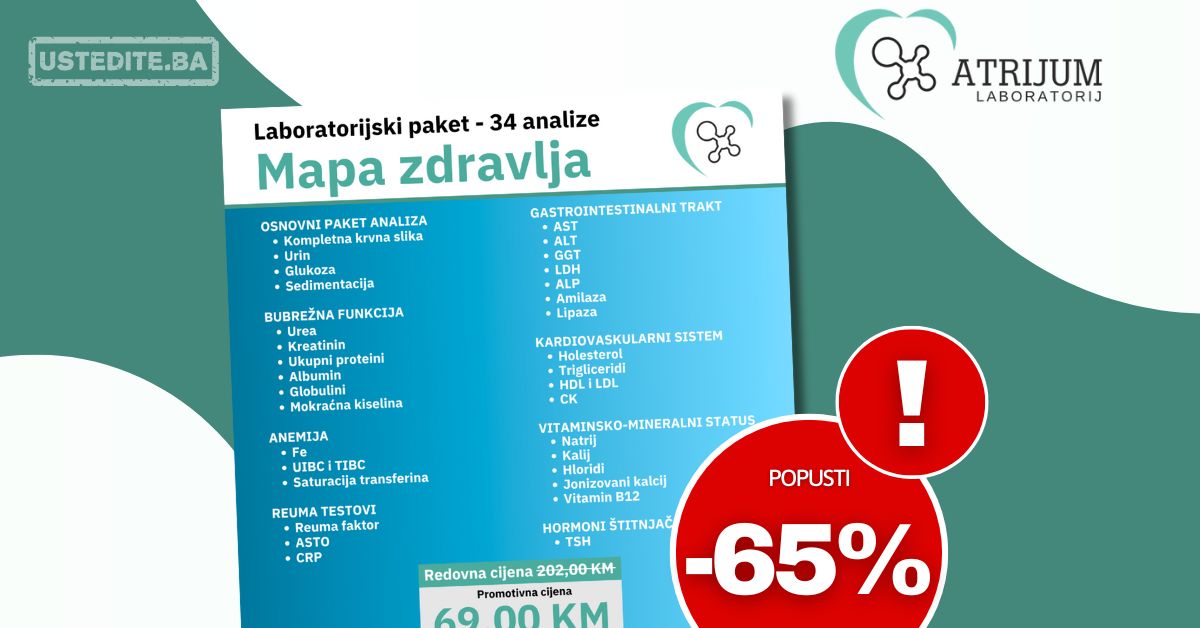 atrijum laboratorijske usluge