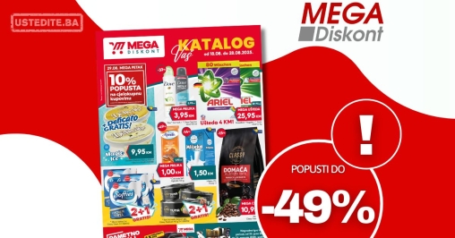 Mega Diskont katalog 18-28.8.2025.