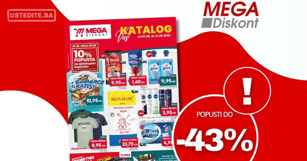 Mega Diskont katalog 4-16.8.2025.
