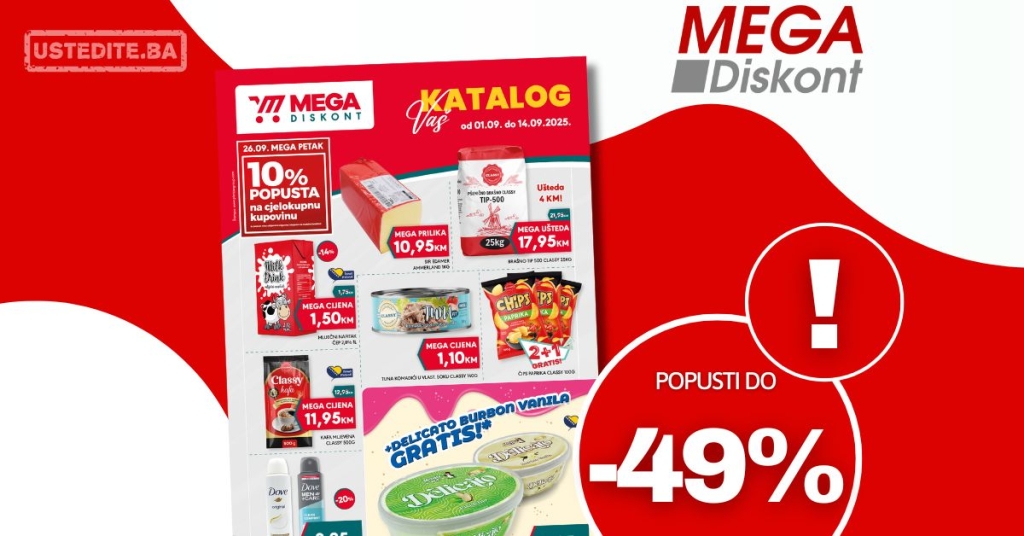 Mega Diskont katalog 1-14.9.2025.