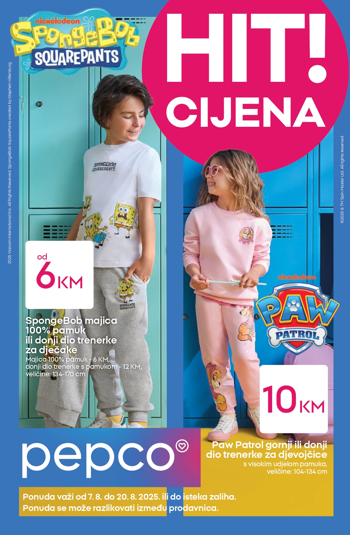 Pepco katalog ŠKOLA 7-20.8.2025.
