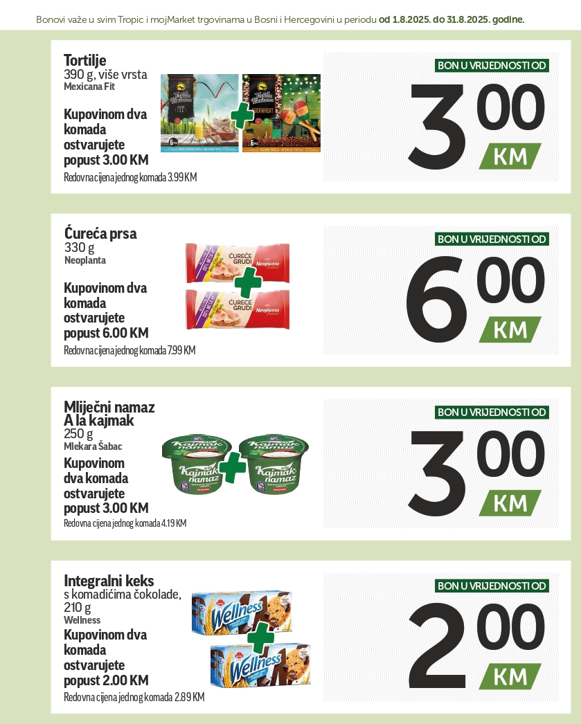 Tropic katalog SUPER BONBONJERA 1-31.8.2025.