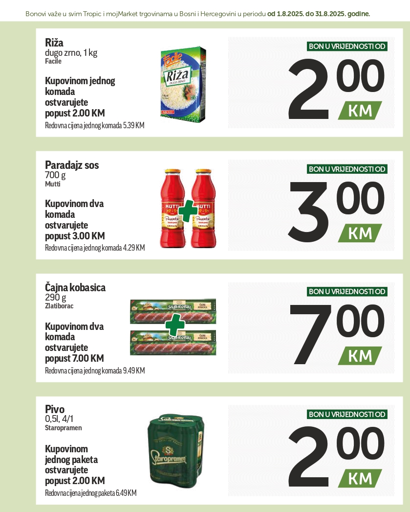 Tropic katalog SUPER BONBONJERA 1-31.8.2025.