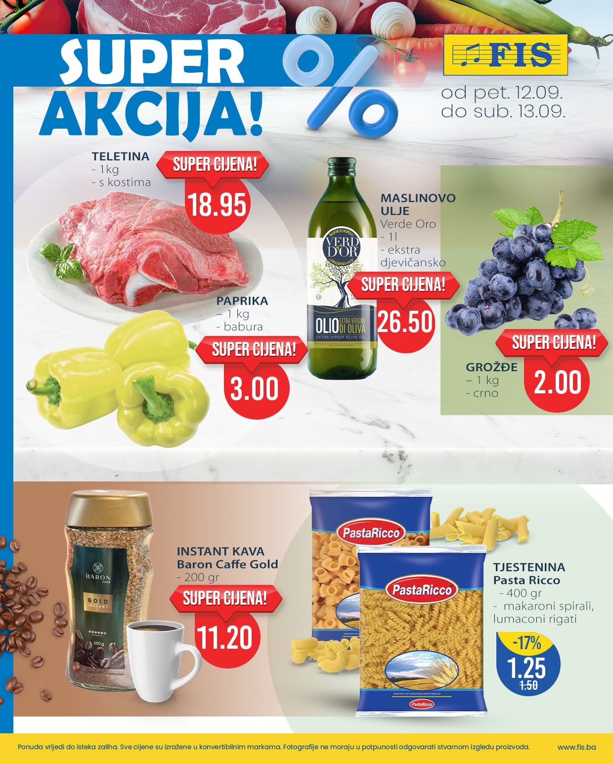 Fis vikend akcija 12-13.9.2025.