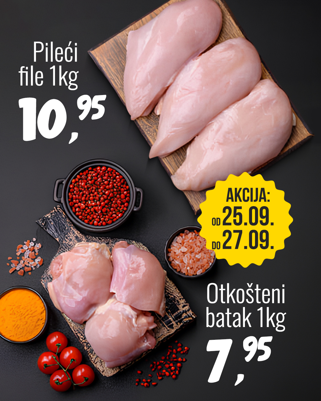 Robot akcija PILETINA 25-27.9.2025.