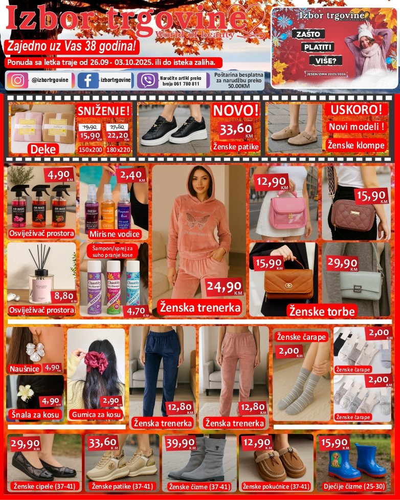 Izbor trgovine katalog 26.9-3.10.2025.
