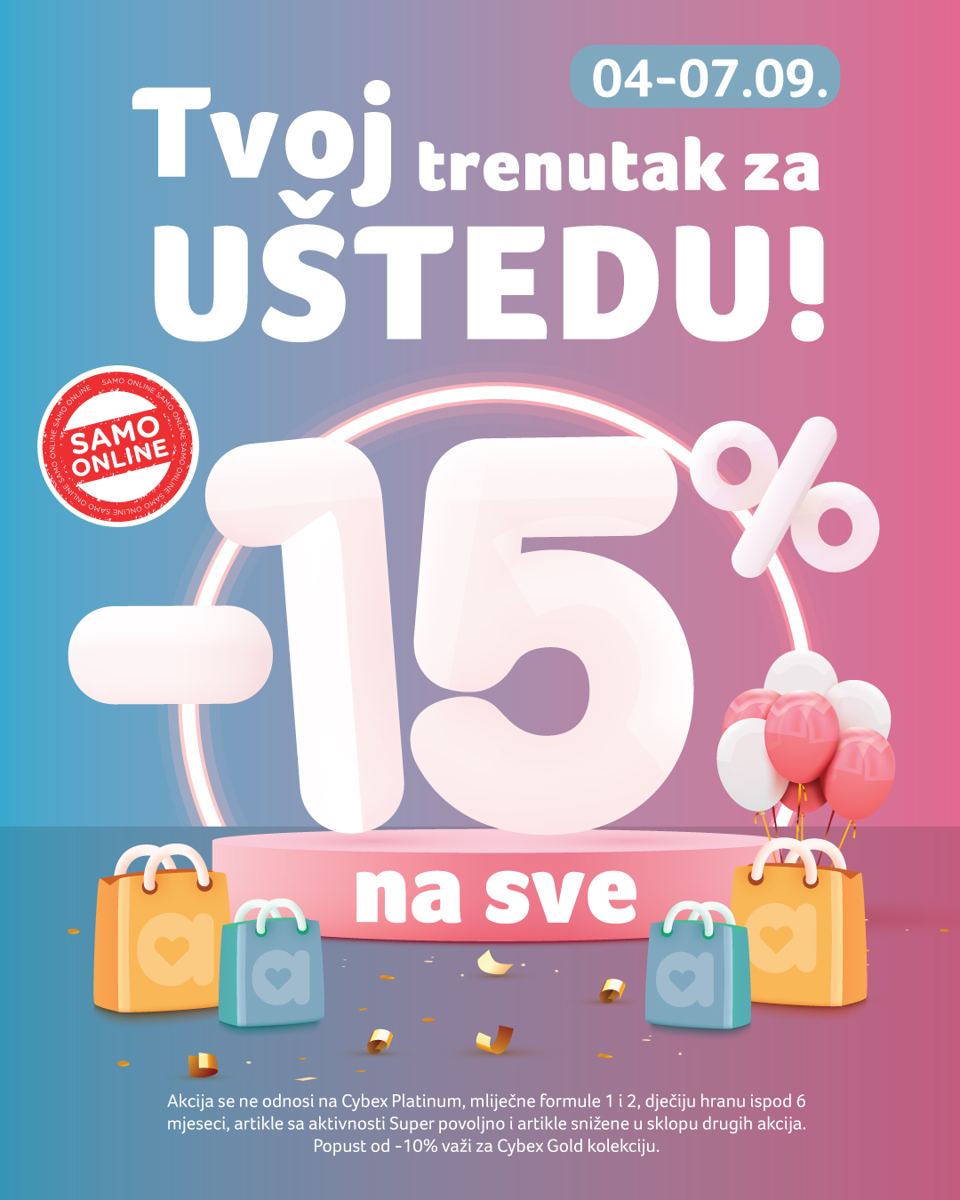 Aksa SUPER SNIŽENJE 4-7.9.2025.