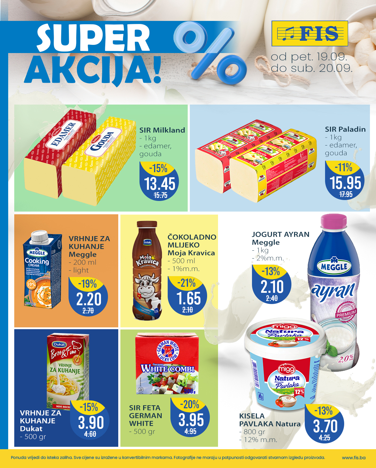 Fis vikend akcija 19-20.9.2025.