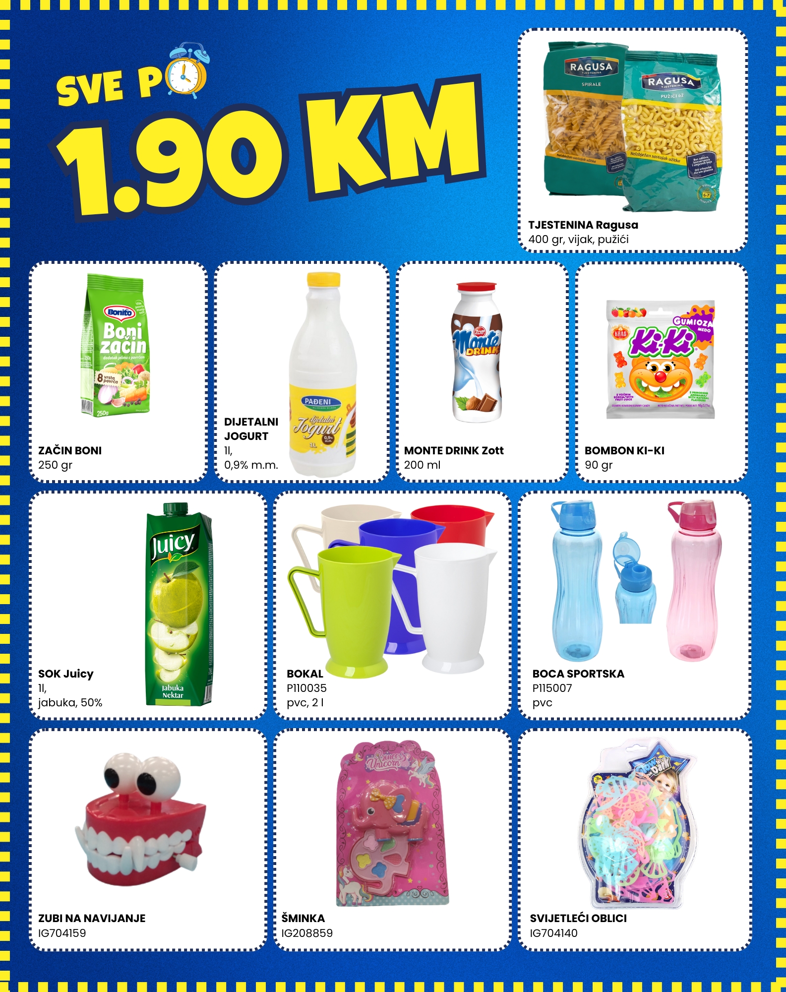 Fis vikend akcija VEĆ OD 1,90 KM – 25-27.9.2025.