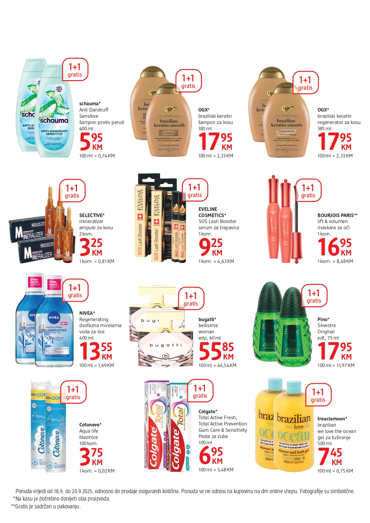 dm katalog 1+1 GRATIS