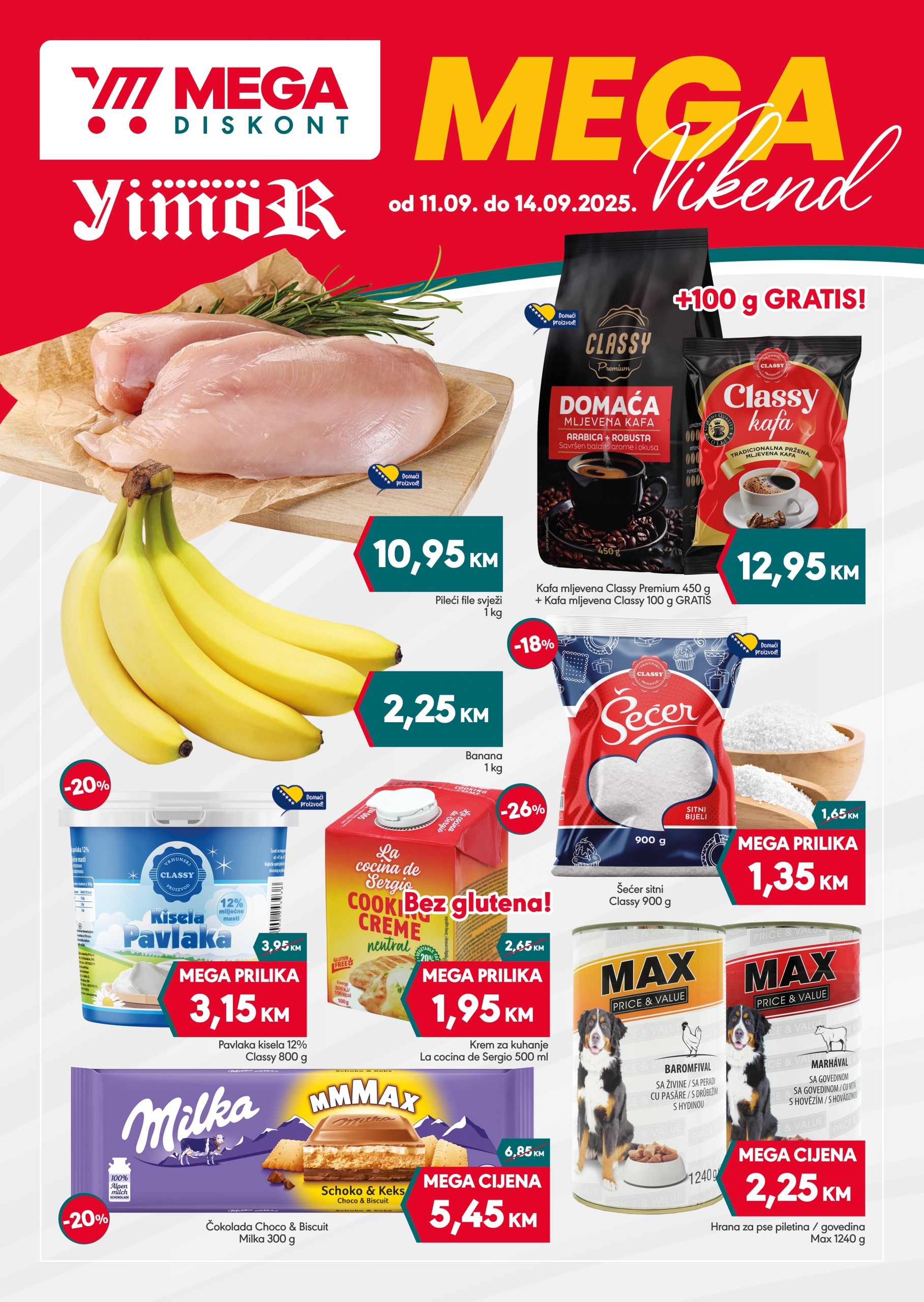 Mega Diskont vikend akcija 11-14.9.2025.