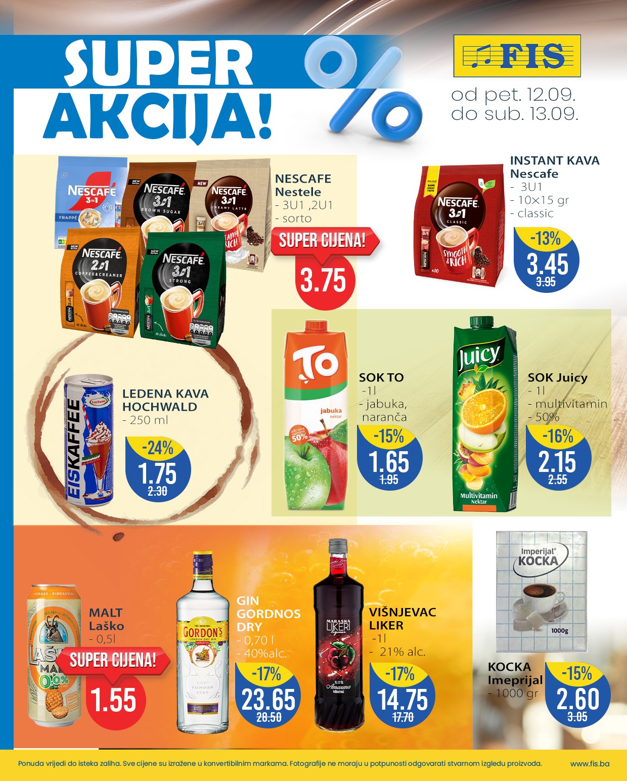 Fis vikend akcija 12-13.9.2025.