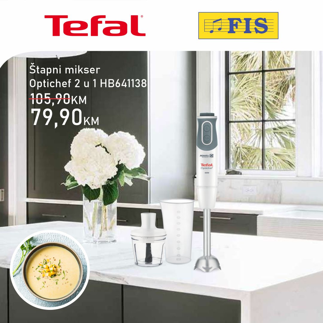 Fis akcija TEFAL & ROWENTA – sniženje do 28.9.2025.