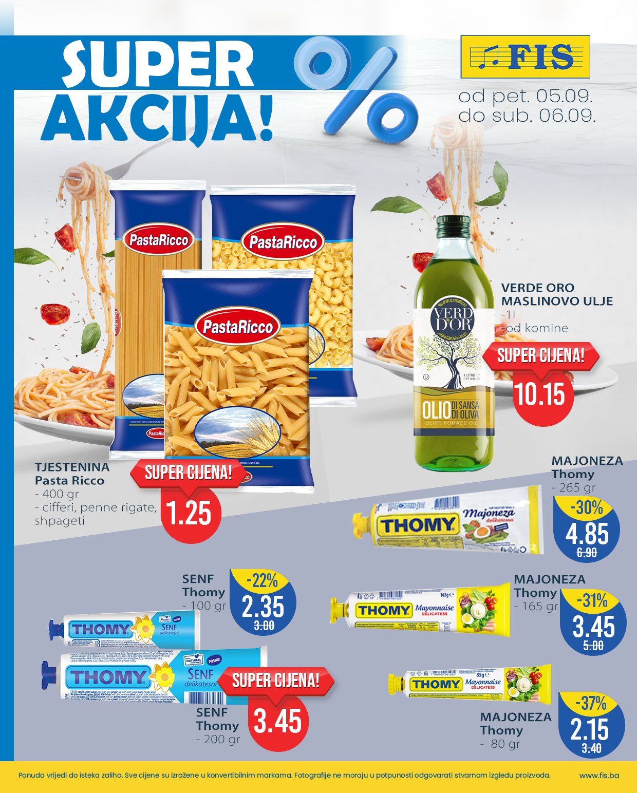 Fis vikend akcija 5-6.9.2025.