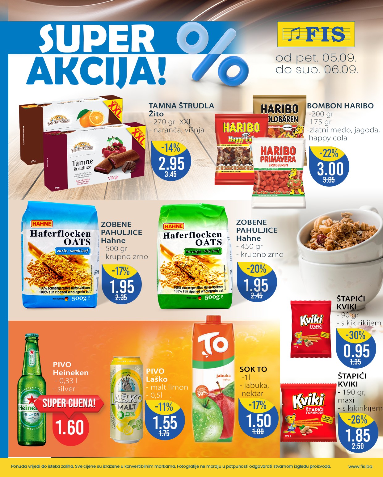 Fis vikend akcija 5-6.9.2025.