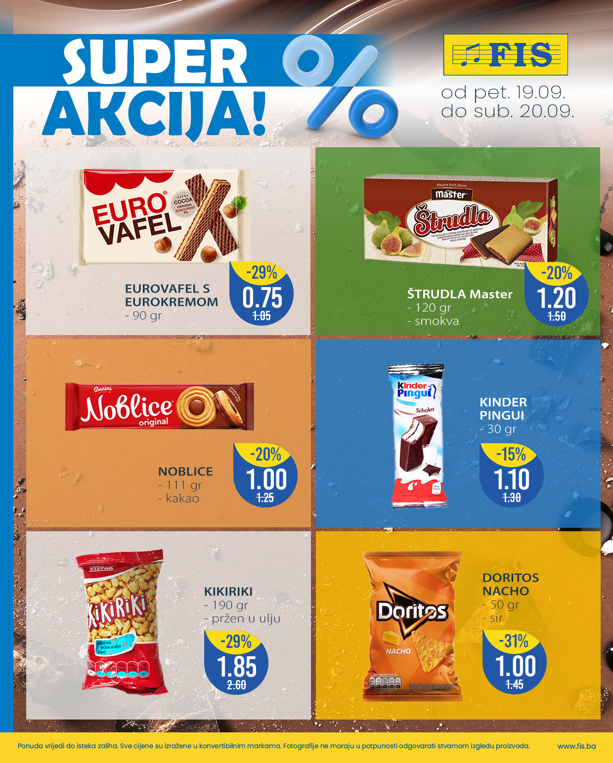 Fis vikend akcija 19-20.9.2025.
