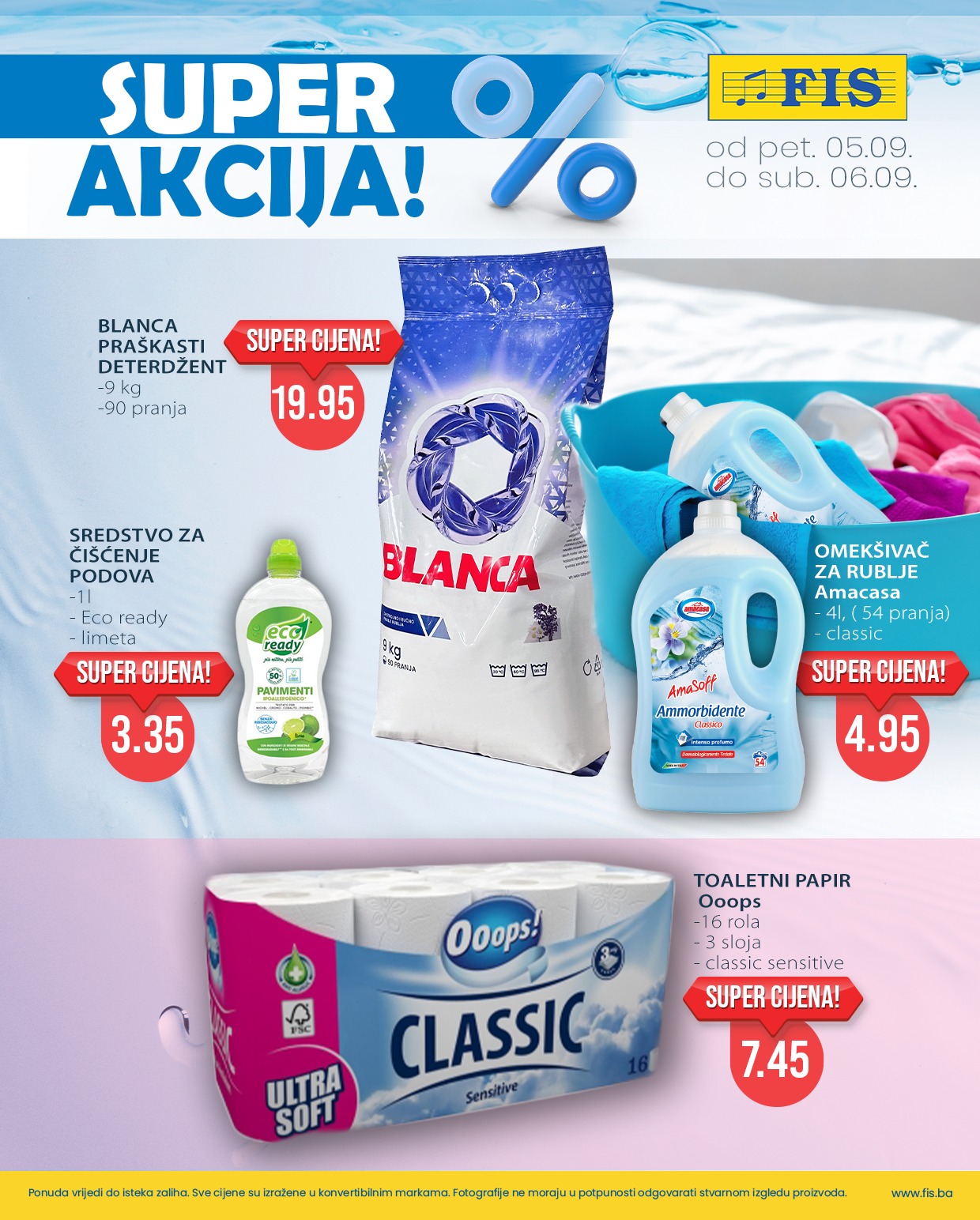 Fis vikend akcija 5-6.9.2025.